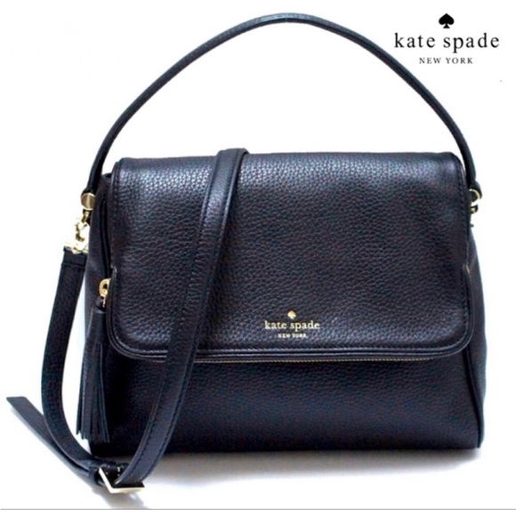 kate spade Bags Kate Spade Chester Street Black Pebbled Leather